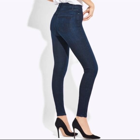 AYR Dark Wash High Rise Skinny Jeans - Picture 3 of 9